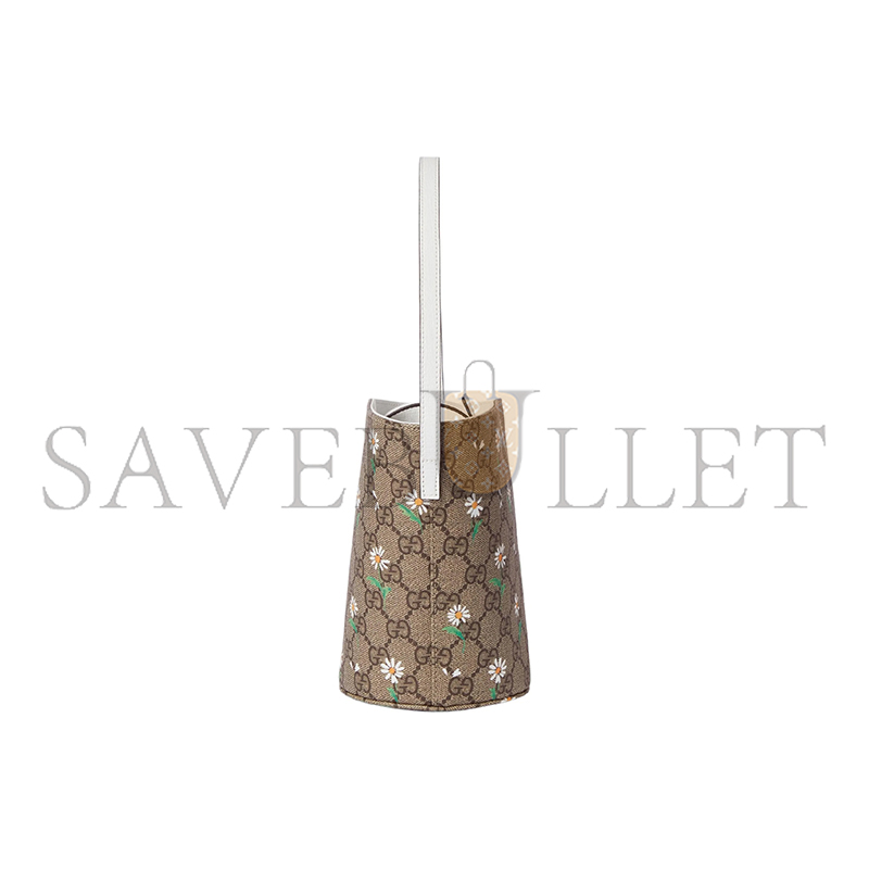 GUCCI CHILDREN'S PRINTED GG BUCKET BAG 752356 (18.5*16.5*7cm)